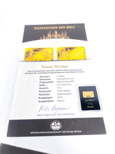 Lade das Bild in den Galerie-Viewer, 11/12er Set I Wahrzeichen der Welt I 999/1000er Goldbarren Gold Barren I 5 Dollars I Münzen I PP I 2019 & 2020