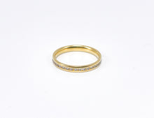 Lade das Bild in den Galerie-Viewer, Memoirering Memoire Ring - Hochzeitsring - Verlobungsring - Antragsring - Trauring/ Ehering - Gold Ring 18 Karat 750K - 0,37ct w/si