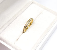 Lade das Bild in den Galerie-Viewer, Memoirering Memoire Ring - Hochzeitsring - Verlobungsring - Antragsring - Trauring/ Ehering - Gold Ring 18 Karat 750K - 0,37ct w/si
