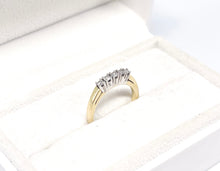 Lade das Bild in den Galerie-Viewer, Diamantring I Verlobungsring I Bicolor - Gold/ Weißgold I 585K 14 Karat I Schmuck I Ring I 0,15ct