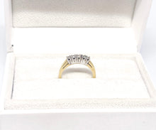 Lade das Bild in den Galerie-Viewer, Diamantring I Verlobungsring I Bicolor - Gold/ Weißgold I 585K 14 Karat I Schmuck I Ring I 0,15ct