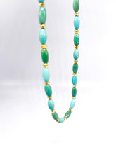 Lade das Bild in den Galerie-Viewer, Gold I Kette I Türkis I 9 Karat 375K