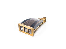 Lade das Bild in den Galerie-Viewer, Vintage I Schmuck I Gold Anhänger I Rauchquarz braun & gelb I 8 Karat 333K