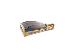 Lade das Bild in den Galerie-Viewer, Vintage I Schmuck I Gold Anhänger I Rauchquarz braun & gelb I 8 Karat 333K