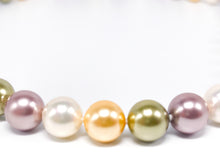 Lade das Bild in den Galerie-Viewer, Eine Bunte Mischung I Perlenkette I Perlen Gold Schmuck Kette I 14 Karat 585K