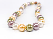 Lade das Bild in den Galerie-Viewer, Eine Bunte Mischung I Perlenkette I Perlen Gold Schmuck Kette I 14 Karat 585K