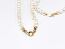 Lade das Bild in den Galerie-Viewer, Perlenschmuck I Unisex Gold Schmuck I Perlen Kette Armband I 8 Karat 333K 14 Karat 585K