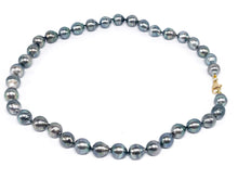 Lade das Bild in den Galerie-Viewer, Perlenkette I Gold Perlen Kette I Schmuck I Tahiti I Barock I 14 Karat 585K