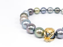 Lade das Bild in den Galerie-Viewer, Perlenarmband I Gold Perlen Armband I Tahiti I Schmuck I 14 Karat 585K