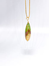 Lade das Bild in den Galerie-Viewer, Vintage Schmuck I Murano Tropfen I vergoldet I Anhänger + Kette I 925er Silber