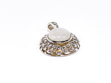 Lade das Bild in den Galerie-Viewer, Vintage - Antik "Mondstein" I Schmuck I Anhänger I 925er Silber