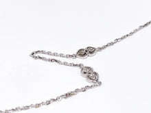 Lade das Bild in den Galerie-Viewer, Vintage Schmuck I Endloser Schmuck I Kette I 90-92cm I Herzform I 925er Silber