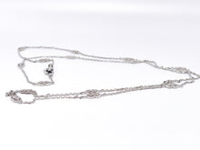 Lade das Bild in den Galerie-Viewer, Vintage Schmuck I Endloser Schmuck I Kette I 90-92cm I Herzform I 925er Silber