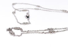 Lade das Bild in den Galerie-Viewer, Vintage Schmuck I Endloser Schmuck I Kette I 90-92cm I Herzform I 925er Silber