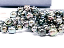 Lade das Bild in den Galerie-Viewer, PERLFEKT I Endloskette I Tahitizuchtperlen I Man Sang Collection I 120cm