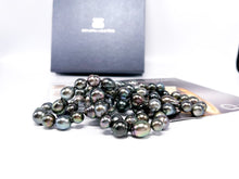 Lade das Bild in den Galerie-Viewer, PERLFEKT I Endloskette I Tahitizuchtperlen I Man Sang Collection I 120cm