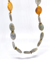 Lade das Bild in den Galerie-Viewer, Vintage Silber Schmuck | Halskette Kette | vergoldet | 70-74cm 88gr 925er