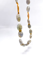 Lade das Bild in den Galerie-Viewer, Vintage Silber Schmuck | Halskette Kette | vergoldet | 70-74cm 88gr 925er