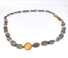 Lade das Bild in den Galerie-Viewer, Vintage Silber Schmuck | Halskette Kette | vergoldet | 70-74cm 88gr 925er