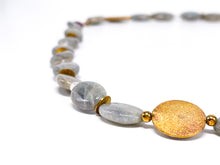 Lade das Bild in den Galerie-Viewer, Vintage Silber Schmuck | Halskette Kette | vergoldet | 70-74cm 88gr 925er