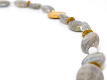 Lade das Bild in den Galerie-Viewer, Vintage Silber Schmuck | Halskette Kette | vergoldet | 70-74cm 88gr 925er