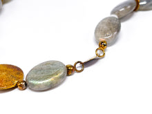 Lade das Bild in den Galerie-Viewer, Vintage Silber Schmuck | Halskette Kette | vergoldet | 70-74cm 88gr 925er