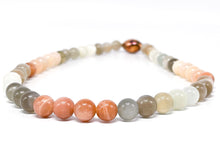 Lade das Bild in den Galerie-Viewer, kunterbunte Perlenkette I Kugelkette I Perlen Schmuck I 925er Silber