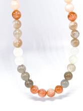 Lade das Bild in den Galerie-Viewer, kunterbunte Perlenkette I Kugelkette I Perlen Schmuck I 925er Silber