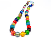 Lade das Bild in den Galerie-Viewer, Murano Kunterbunt 2.0 I Silberschmuck I Schmuck I Kette I handgefertigt I vergoldet I 925er Silber