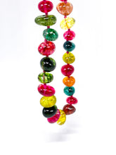 Lade das Bild in den Galerie-Viewer, Murano Kunterbunt I Silberschmuck I Silber Kette I handgefertigt I 44/45cm I 925er