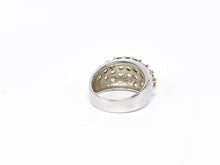 Lade das Bild in den Galerie-Viewer, Silberschmuck I Ring I hellgrüne Steine I "HAN" THAILAND I 925er Silber