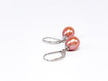 Lade das Bild in den Galerie-Viewer, Perlenschmuck I Perlen Ohrringe I Ø 8,5mm I 925er Silber