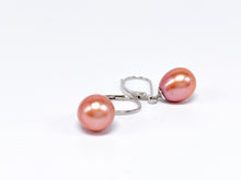 Lade das Bild in den Galerie-Viewer, Perlenschmuck I Perlen Ohrringe I Ø 8,5mm I 925er Silber