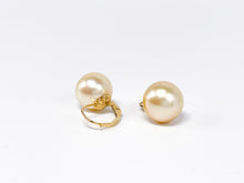 Lade das Bild in den Galerie-Viewer, Perlenschmuck I Perlen I Ohrringe I weiß beige I 14 Karat 585K