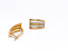 Lade das Bild in den Galerie-Viewer, Vintage Schmuck | Gold Rotgold Roségold | Ohrringe | 14 Karat 585K