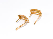 Lade das Bild in den Galerie-Viewer, Vintage Schmuck | Gold Rotgold Roségold | Ohrringe | 14 Karat 585K