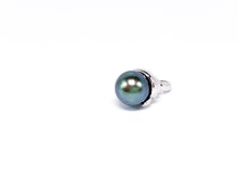 Lade das Bild in den Galerie-Viewer, Tahitiperle I Perlenschmuck I Weißgold I Anhänger I 14 Karat 585K