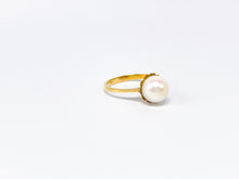 Lade das Bild in den Galerie-Viewer, Vintage Schmuck I Perlenschmuck Perlen I Gold Ring I 18 Karat 750K