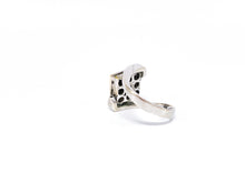 Lade das Bild in den Galerie-Viewer, Vintage Stil I Ring NUEVE I Weißgold Gold I "Verlobungsring" I Diamantring ca. 1,00ct I 14 Karat 585K