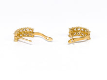 Lade das Bild in den Galerie-Viewer, Gold I Goldschmuck I Ohrringe I DQCZ Steine I 14 Karat 585K