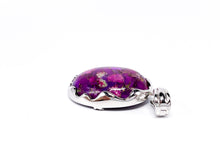 Lade das Bild in den Galerie-Viewer, Vintage Schmuck I Mohave Türkis Cabochon I Anhänger I 925er Silber