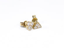 Lade das Bild in den Galerie-Viewer, Diamanten Ohrringe Ohrstecker I Damen Gold Schmuck I 0,60ct 14 Karat 585K