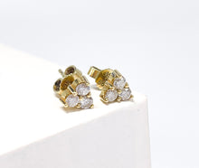 Lade das Bild in den Galerie-Viewer, Diamanten Ohrringe Ohrstecker I Damen Gold Schmuck I 0,60ct 14 Karat 585K