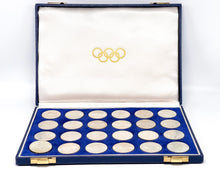 Lade das Bild in den Galerie-Viewer, 10-DM Deutsche Mark Kpl. Set | Olympiade Olympische Spiele München 1972 D F G J | Silber Münzen