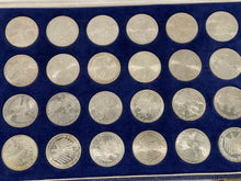 Lade das Bild in den Galerie-Viewer, 10-DM Deutsche Mark Kpl. Set | Olympiade Olympische Spiele München 1972 D F G J | Silber Münzen