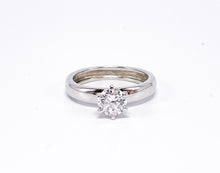 Lade das Bild in den Galerie-Viewer, Silberschmuck I Ring I Verlobungsring I DQCZ Steine I 925er Silber