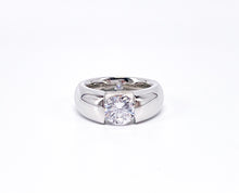 Lade das Bild in den Galerie-Viewer, Damen Silberschmuck I Verlobungsring Ring I CZ Stein I 925er Silber