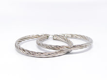 Lade das Bild in den Galerie-Viewer, Ohrringe Creolen | Damen Silberschmuck | Ø 51,5 mm 925er Silber