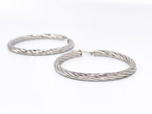 Lade das Bild in den Galerie-Viewer, Ohrringe Creolen | Damen Silberschmuck | Ø 51,5 mm 925er Silber