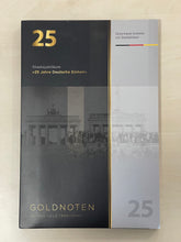 Lade das Bild in den Galerie-Viewer, 25 Jahre Deutsche Einheit Goldmünzen 6 x 0,5 g Feingold 999,9 | 3 g | Fullset